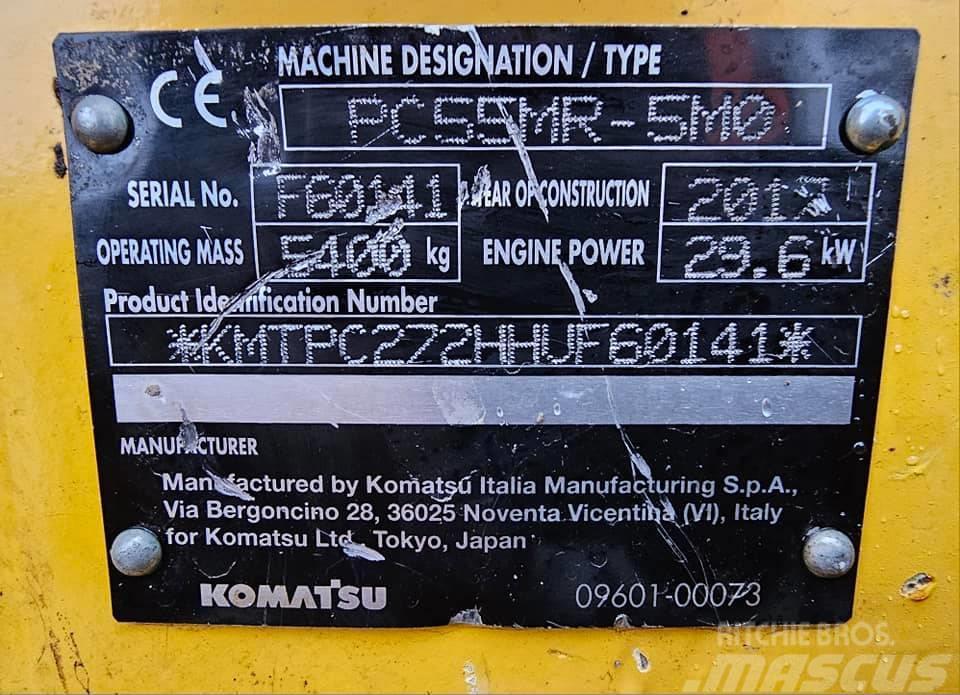 Komatsu PC55 MR-5M0 Minibagger < 7t