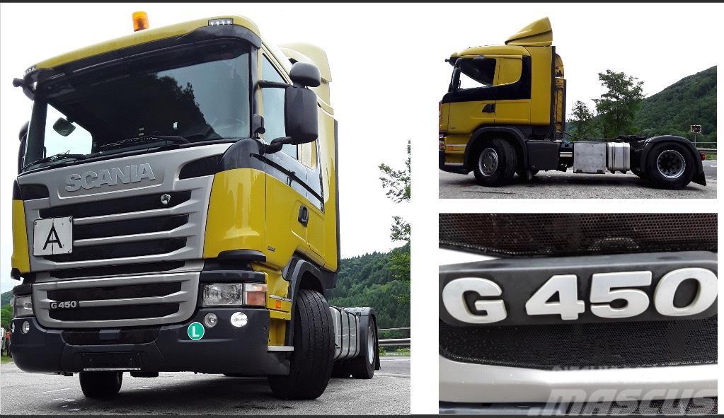 Scania G450/KIPPHYDRAULIK/ZUGMASCHINE/ERSTBESITZ/TOP! Sattelzugmaschinen
