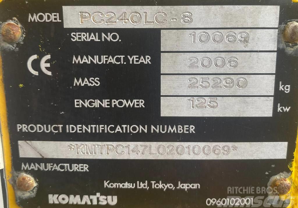 Komatsu PC 240 LC-8 Raupenbagger