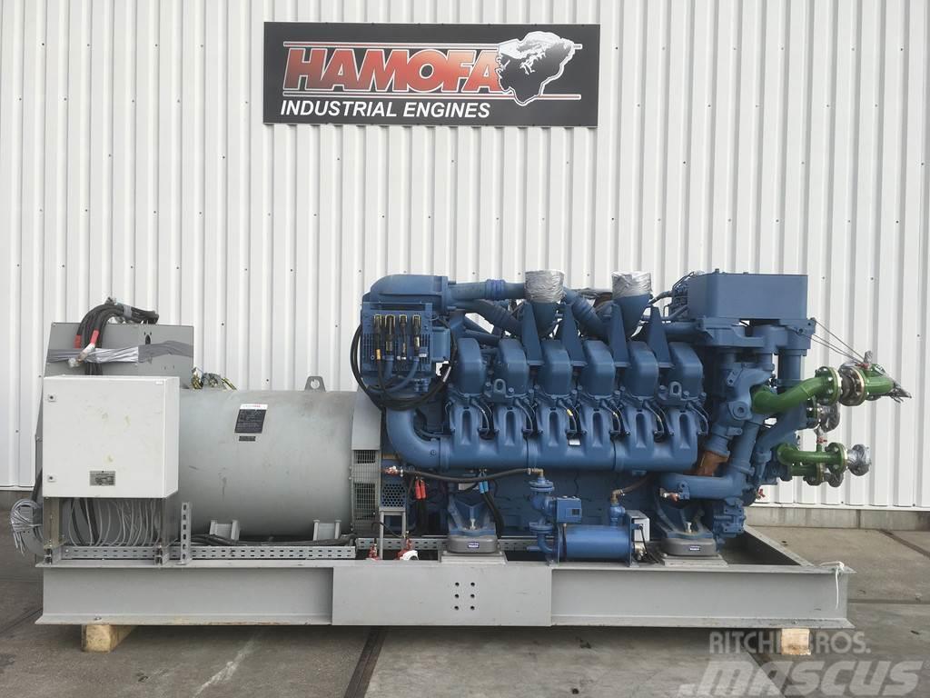 MTU 12V4000 G23R GENERATOR 1550KVA USED Diesel Generatoren