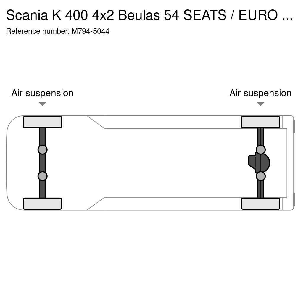 Scania K 400 4x2 Beulas 54 SEATS / EURO 5 / AC / AUXILIAR Überlandbusse