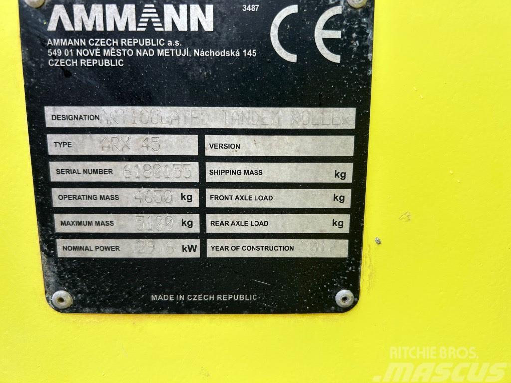 Ammann ARX45 ( 1400MM Wide Drum ) Erdbauwalzen