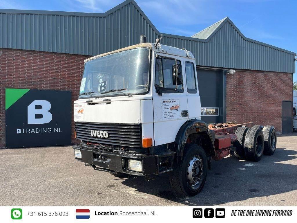 Iveco Turbostar 330.26 water cooled - 6x4 - Full Steel - Wechselfahrgestell