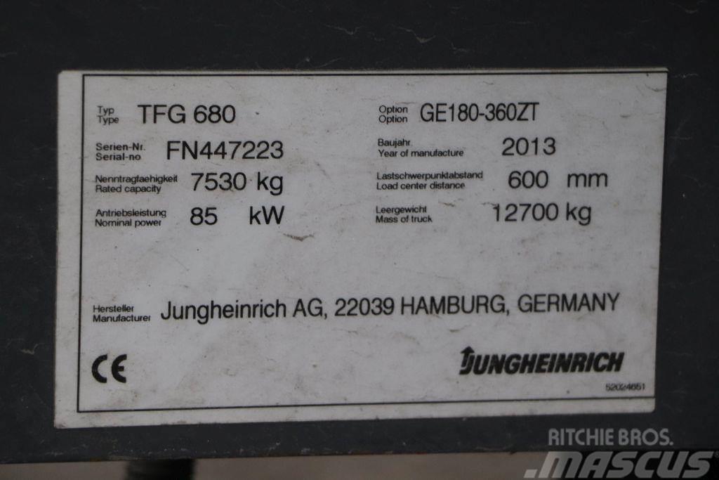 Jungheinrich TFG 680 Gas Stapler