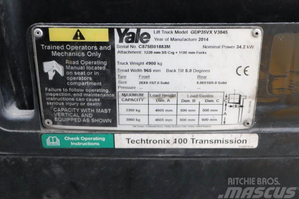 Yale GDP35VX Diesel Stapler