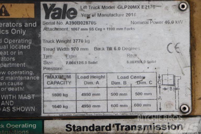 Yale GLP20MX Gas Stapler
