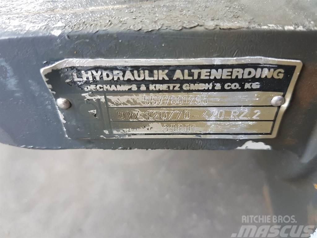 Fuchs MHL320-5577661295-Outrigger cylinder/Zylinder Hydraulik