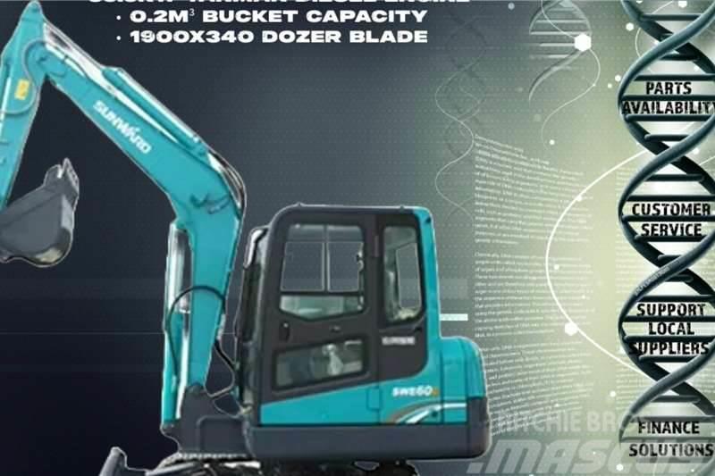  New SWE25UF 6 ton mini excavators Andere Fahrzeuge