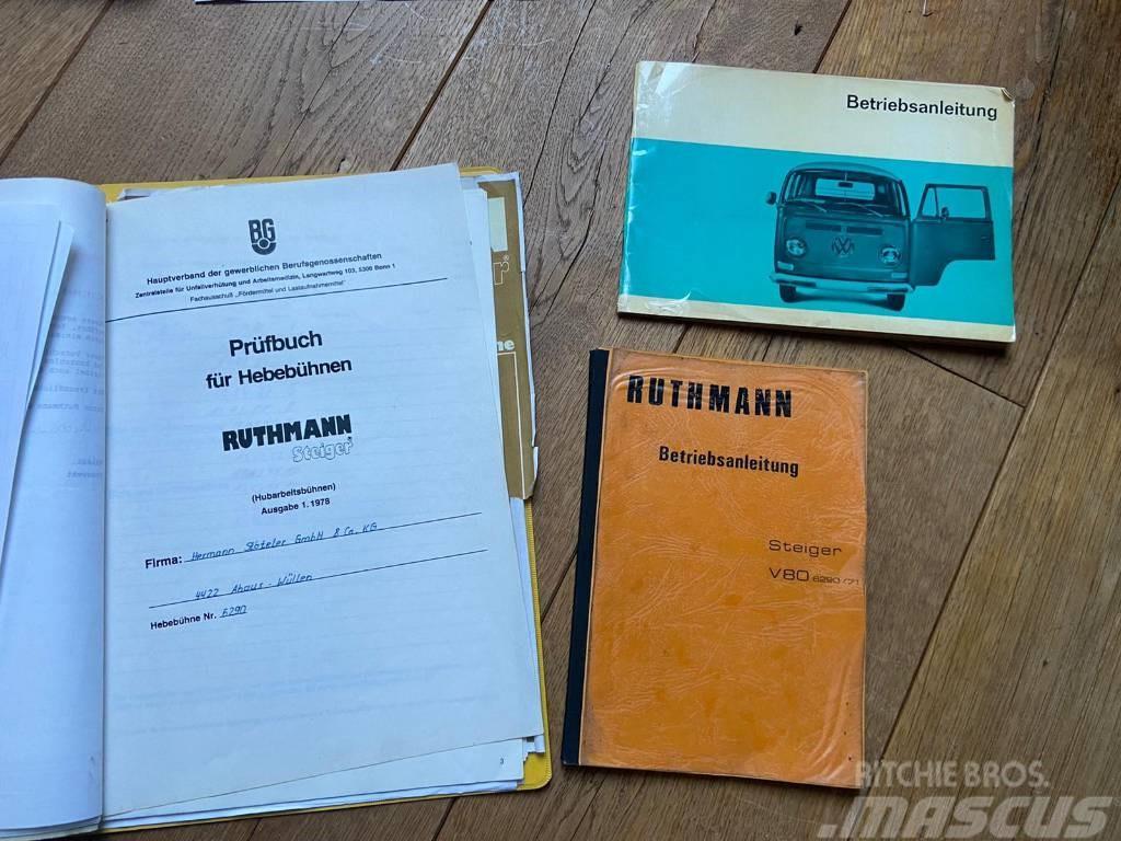Ruthmann V80 Steiger VW T2 Bulli Arbeitsbühne Cherrypicker LKW-Arbeitsbühnen