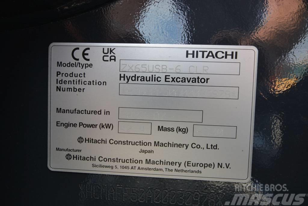 Hitachi ZX 65 USB-6 Minibagger < 7t