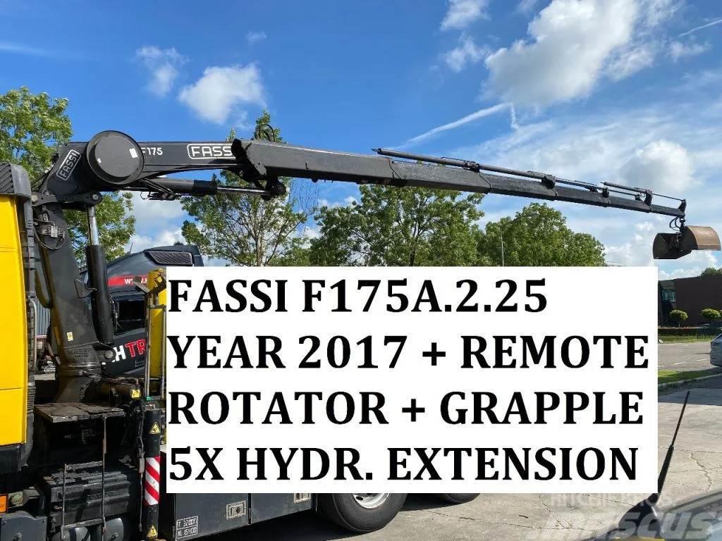 Fassi F175A.2.25 + REMOTE + ROTATOR + GRAPPLE F175A.2.25 Ladekrane