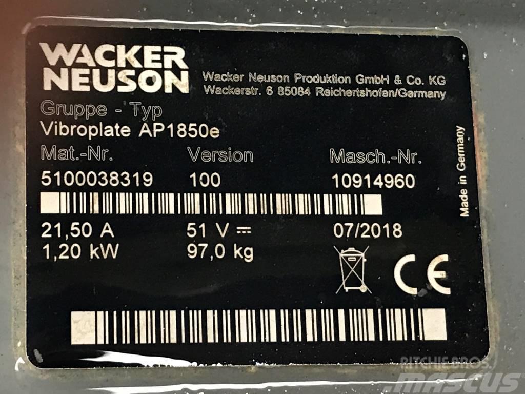 Wacker Neuson AP1850e Vibrationsgeräte