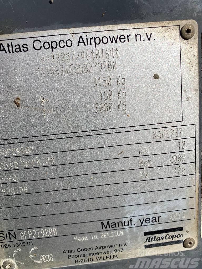 Atlas Copco XAHS 237 Kompressoren