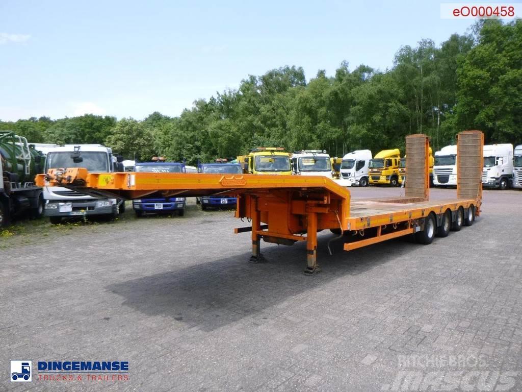 Nooteboom 4-axle lowbed trailer OSD-73-04 Tieflader-Auflieger
