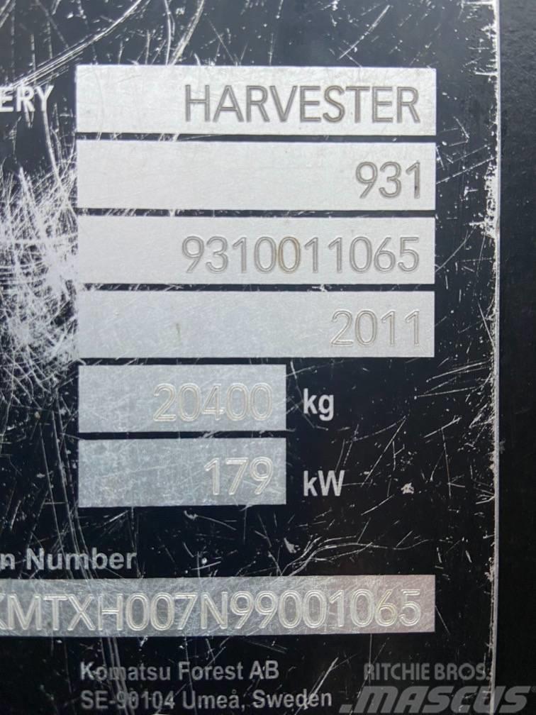 Komatsu 931.1 Harvester