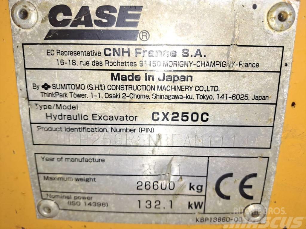 CASE CX 250 C Raupenbagger