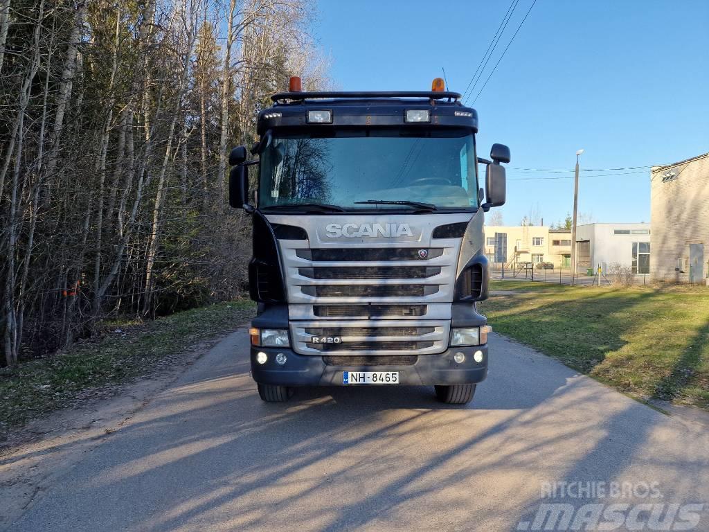 Scania R420 Holzfahrzeuge