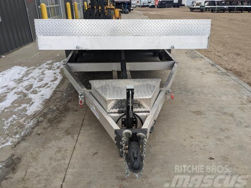  82 x 18' Aluminum Hydraulic Tilt Deck Trailer 82 x Autotransport-Anhänger