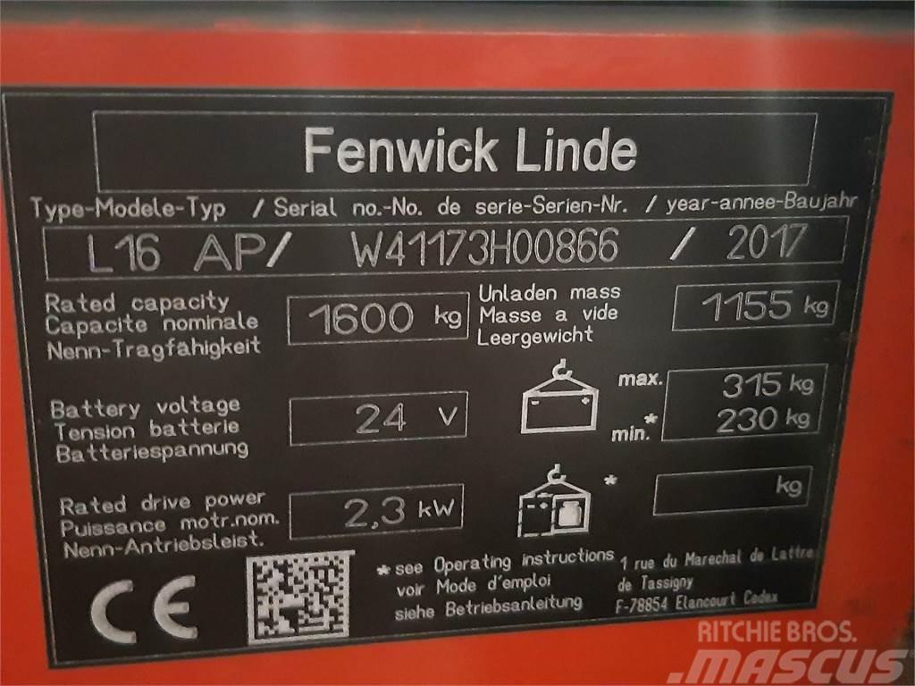 Fenwick L16AP Deichselstapler