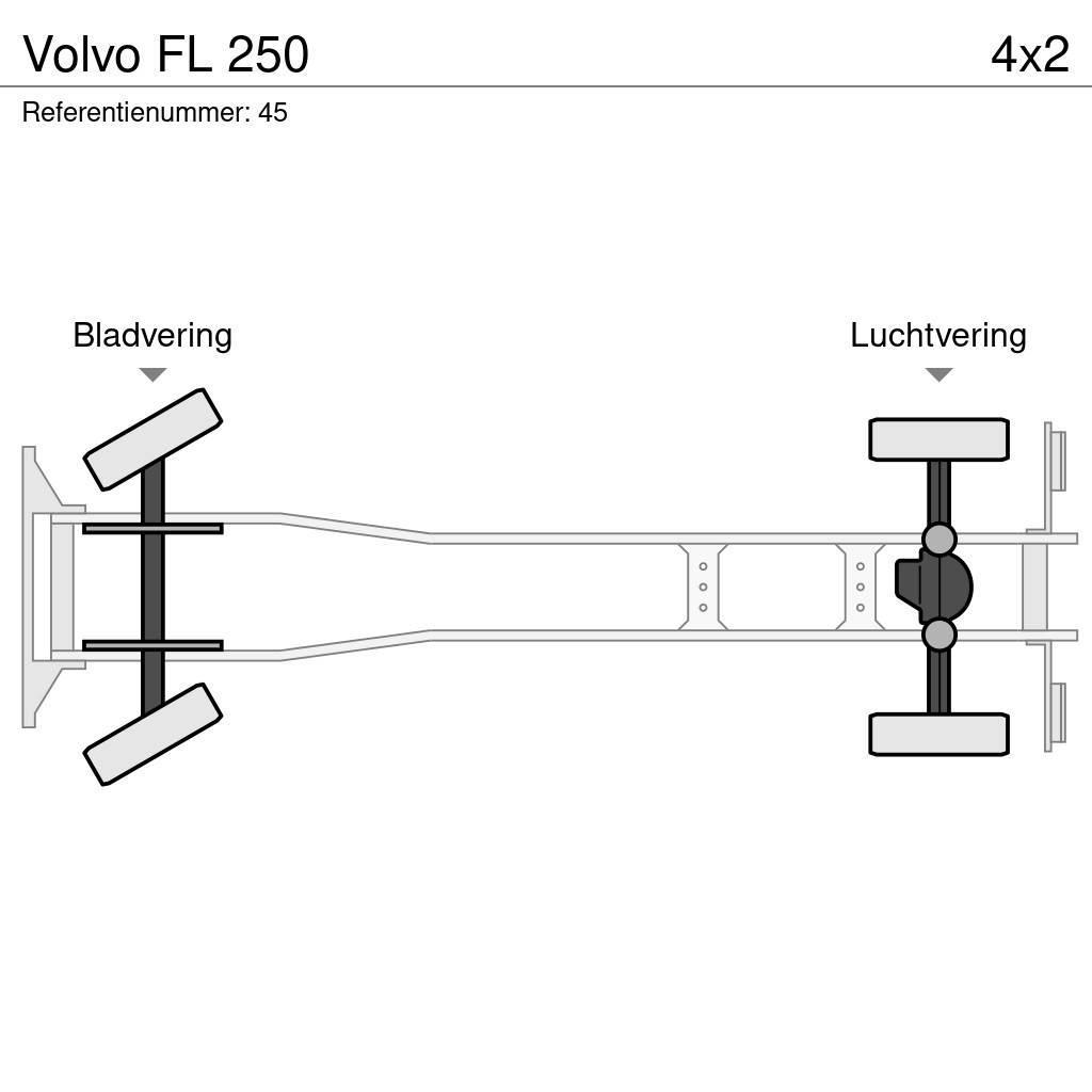 Volvo FL 250 Pritschenwagen/Pritschenwagen mit Seitenklappe