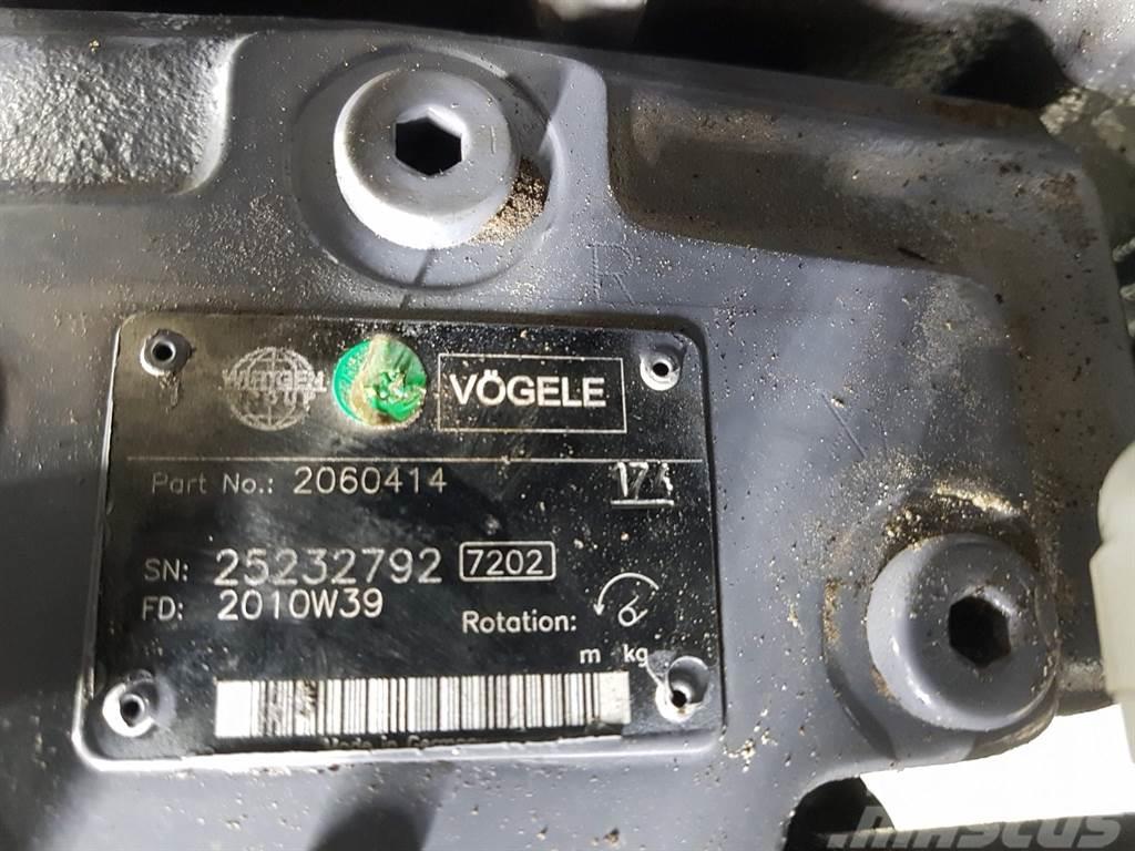 Vögele 2060414-Rexroth A10VG45-Drive pump/Fahrpumpe Hydraulik