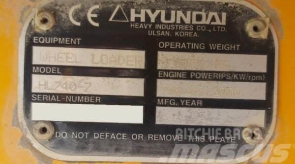 Hyundai HL 740-7 Radlader