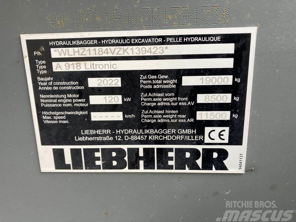 Liebherr A 918 Litronic Mobilbagger