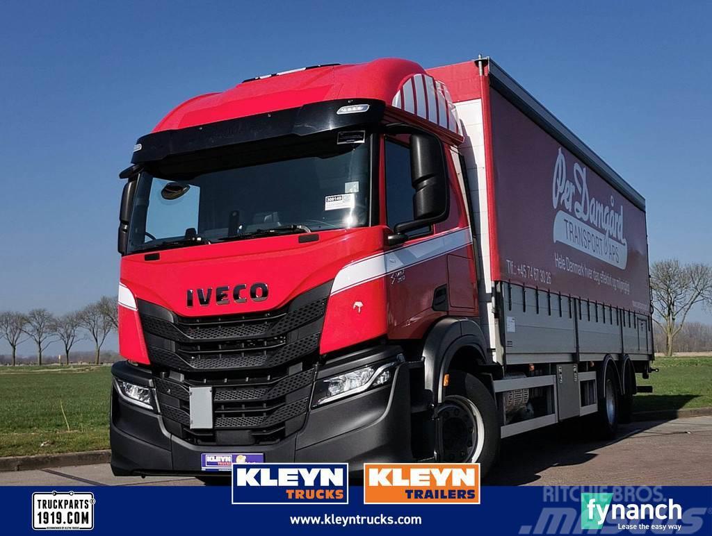Iveco S-WAY AT260S36 6x2*4 taillift Pritsche & Plane