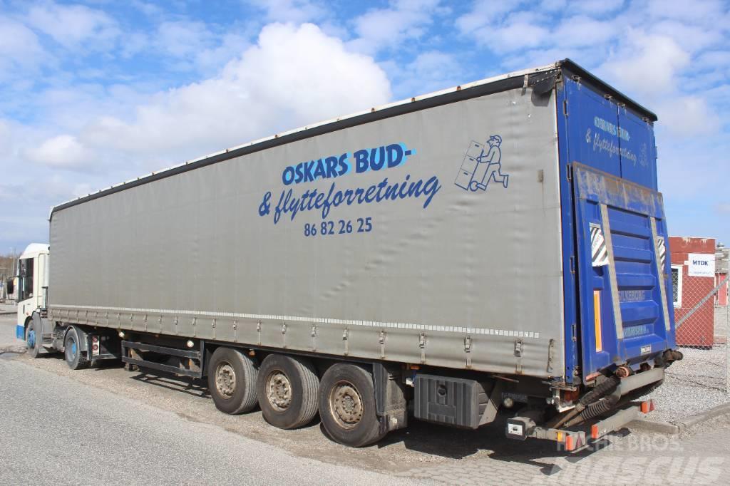 Schmitz Cargobull 3 akslet gardin trailer med lift - skyde/hævetag Curtainsiderauflieger