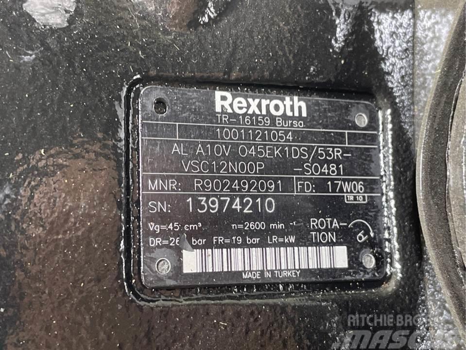 JLG 3006-Rexroth AL A10VO45EK1DS/53R-Load sensing pump Hydraulik