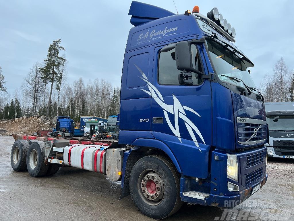 Volvo FH-540  D13 Chassi 6x4 Wechselfahrgestell