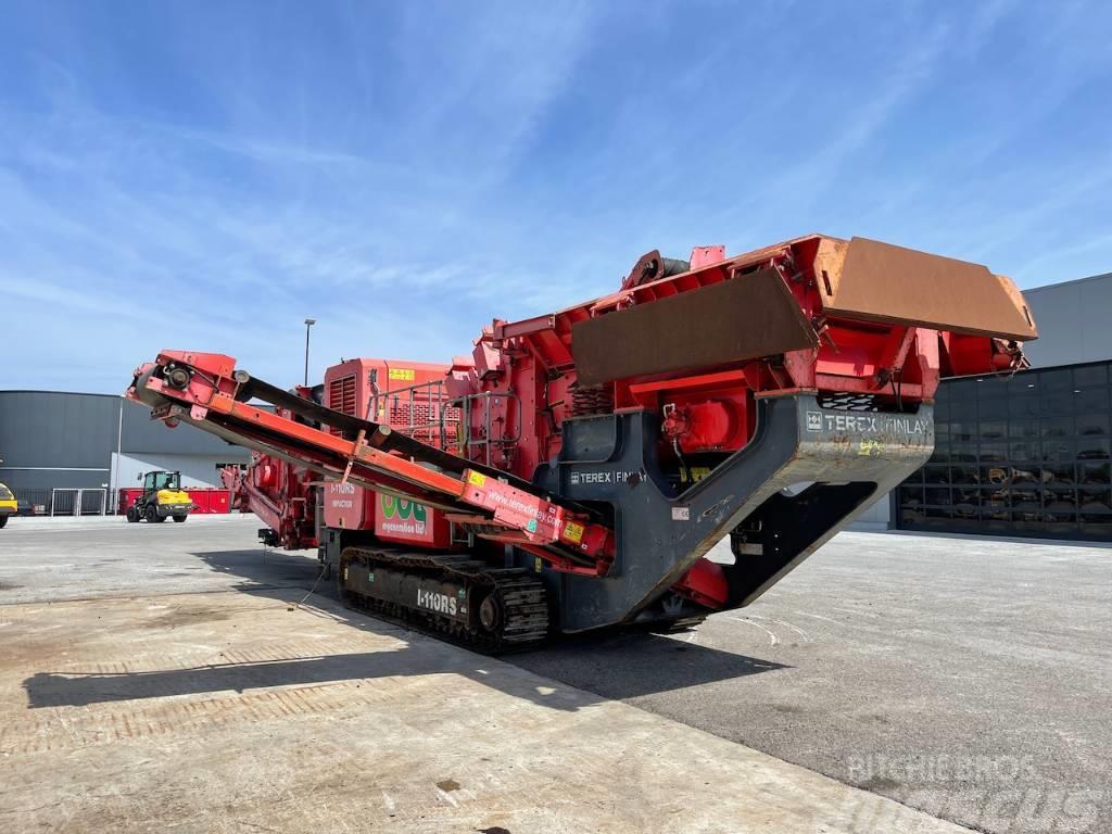 Terex Finlay I110RS Tracked Impact Crusher with screen deck Pulverisierer