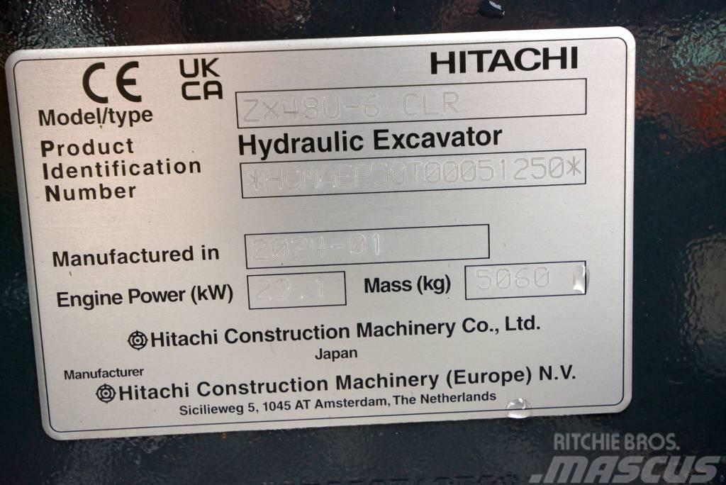 Hitachi ZX 48 U-6 Minibagger < 7t
