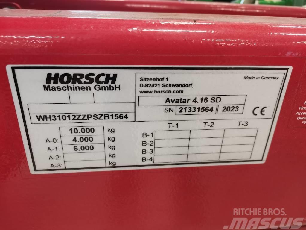 Horsch Avatar 4.16 SD suorakylvökone Drillmaschinen
