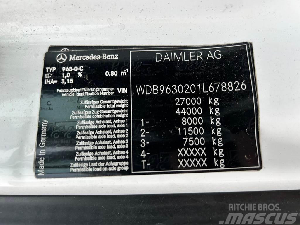 Mercedes-Benz Actros 2542 6x2 + SIDE OPENING + ADR Kastenaufbau