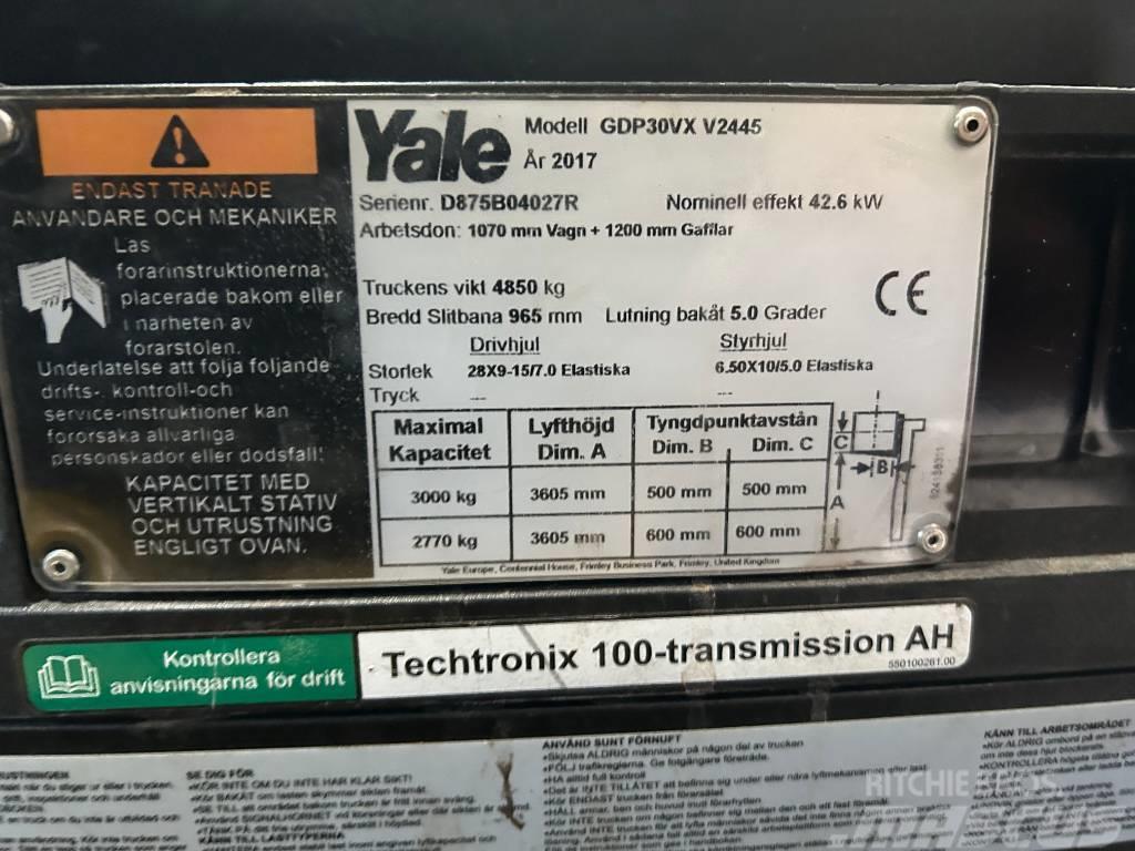 Yale GDP30VX Diesel Stapler