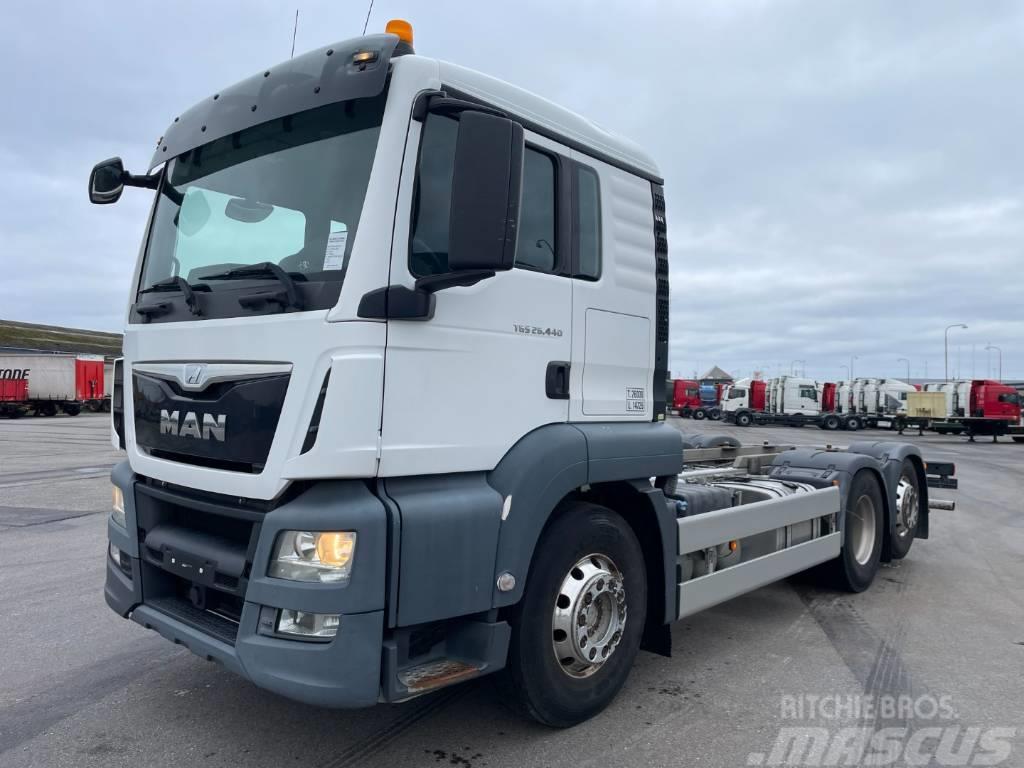 MAN TGS 26.440 6x2*4 Euro 6 Chassis ADR Wechselfahrgestell