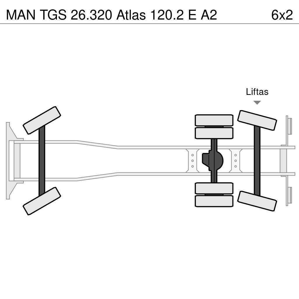 MAN TGS 26.320 Atlas 120.2 E A2 All-Terrain-Krane