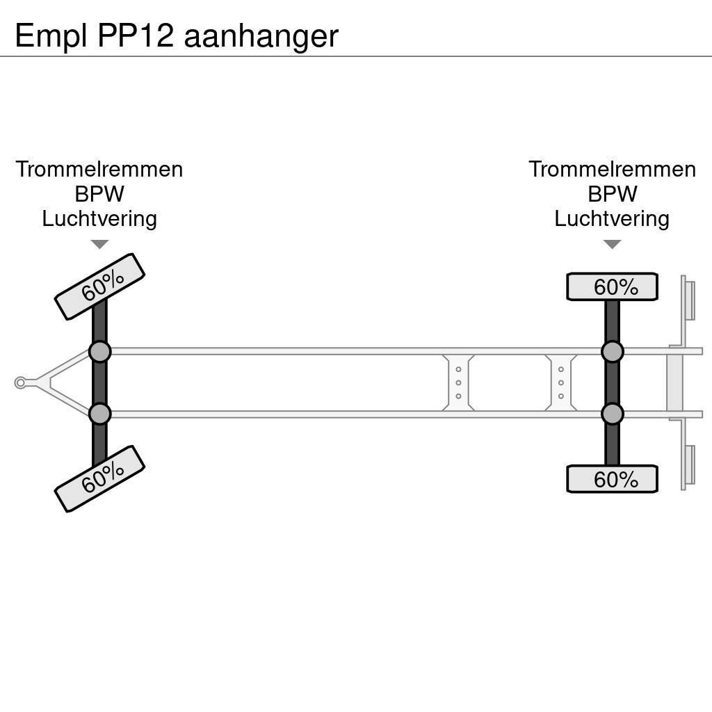 Empl PP12 aanhanger Pritschenanhänger