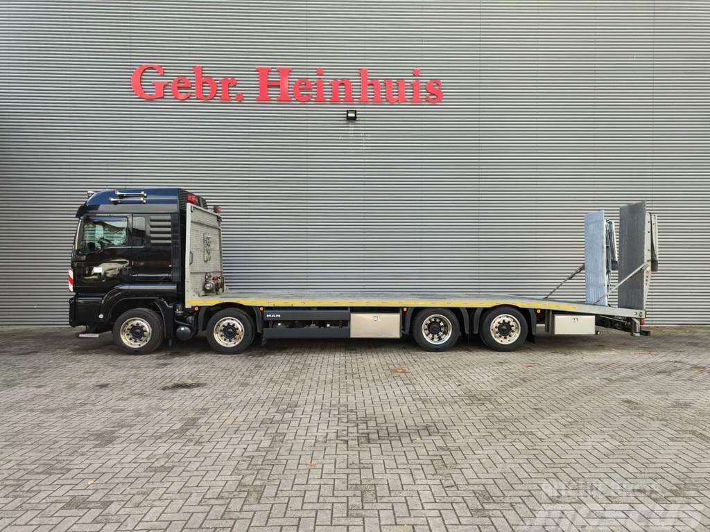 MAN TGS 35.470 8x3 Euro 6 Winch German Truck! Autotransporter