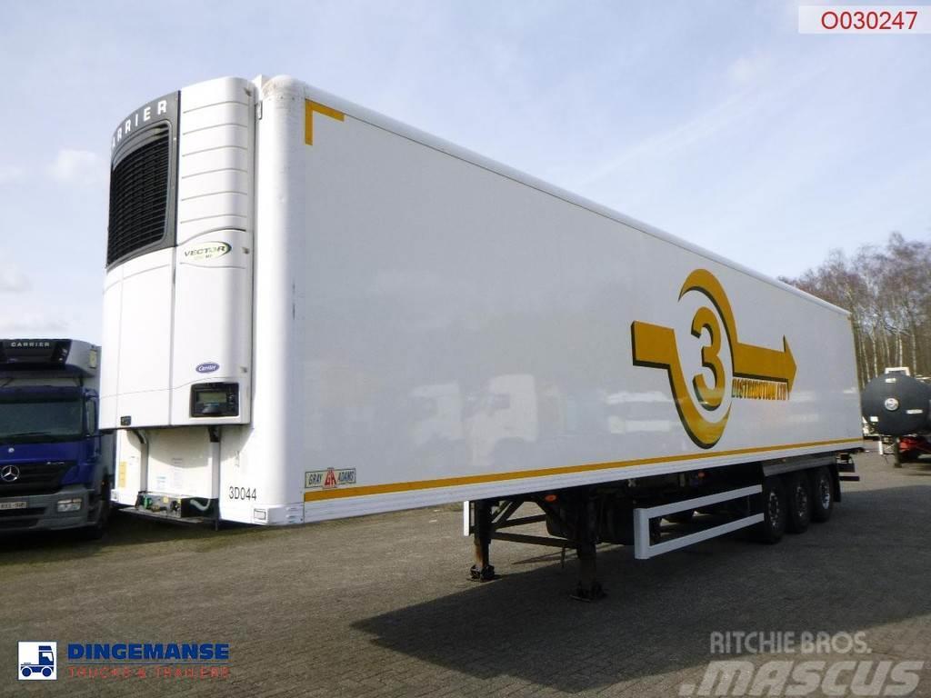  Gray Adams Frigo trailer + Carrier Vector 1850 MT Kühlauflieger