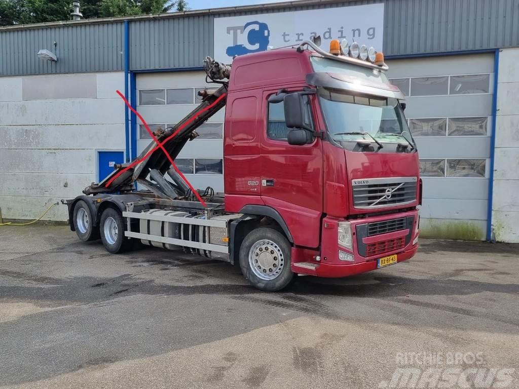 Volvo FH 16.520 6x2 Chassis Cabine. euro 5 Wechselfahrgestell