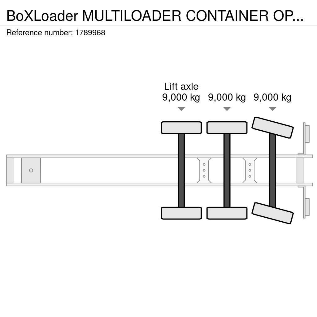  BOXLOADER MULTILOADER CONTAINER OPLEGGER/TRAILER/A Containerauflieger