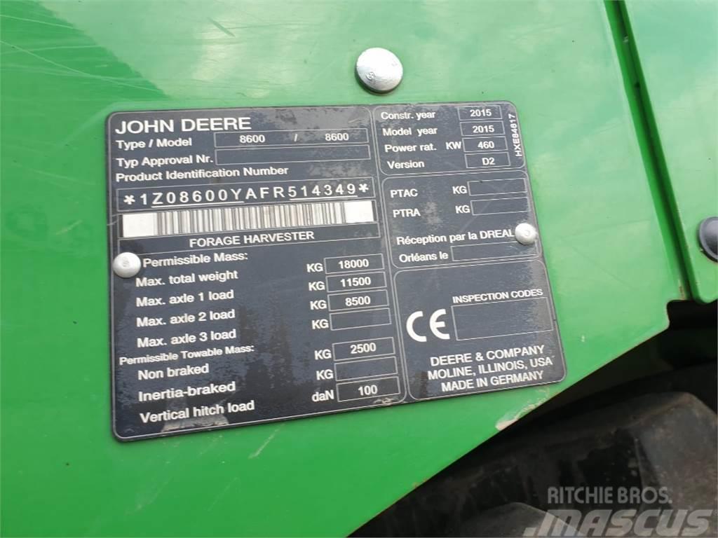 John Deere 8600 Feldhäcksler