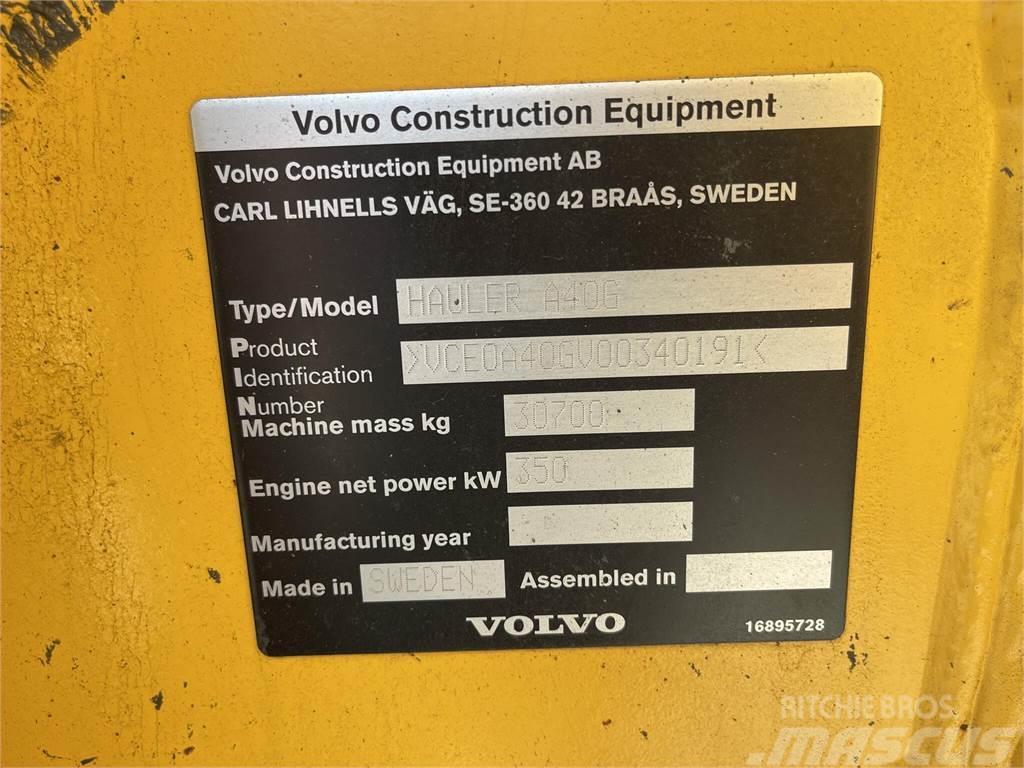 Volvo A40G Wassertanker