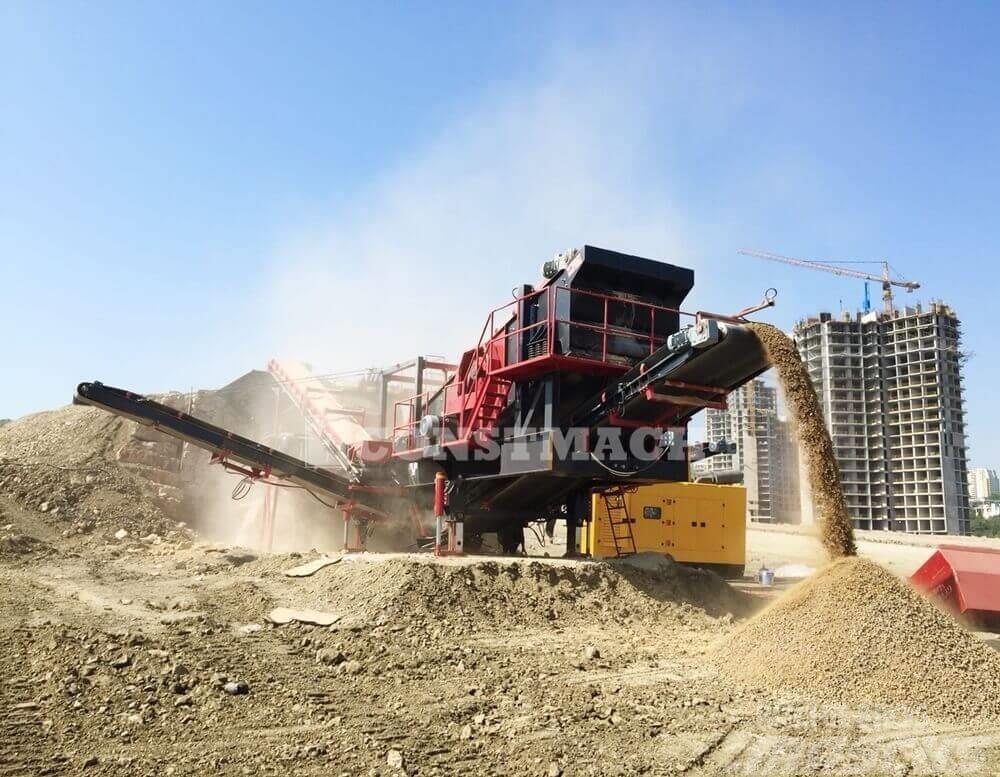 Constmach Mobile Limestone Crushing Plant Mobile Brecher