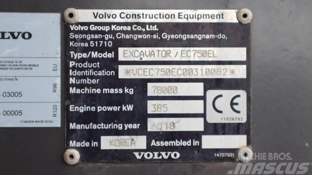 Volvo EC 750 EL | BUCKET | GOOD CONDITION Mobilbagger