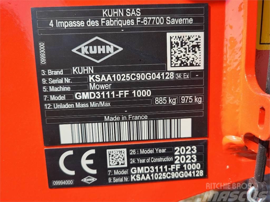 Kuhn GMD 3111 FF / 1000 Mähwerke