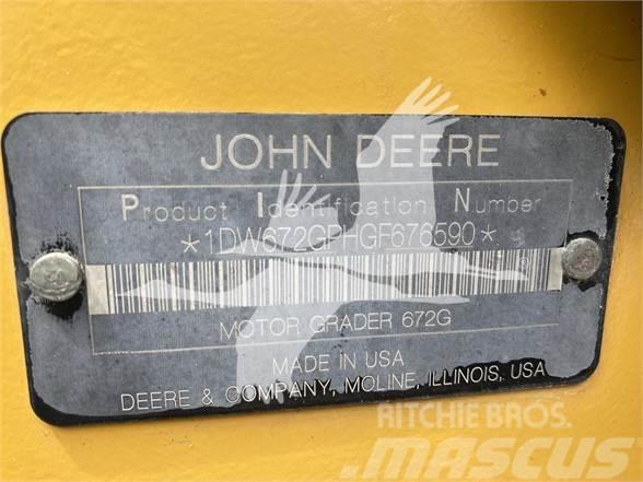 John Deere 672GP Grader