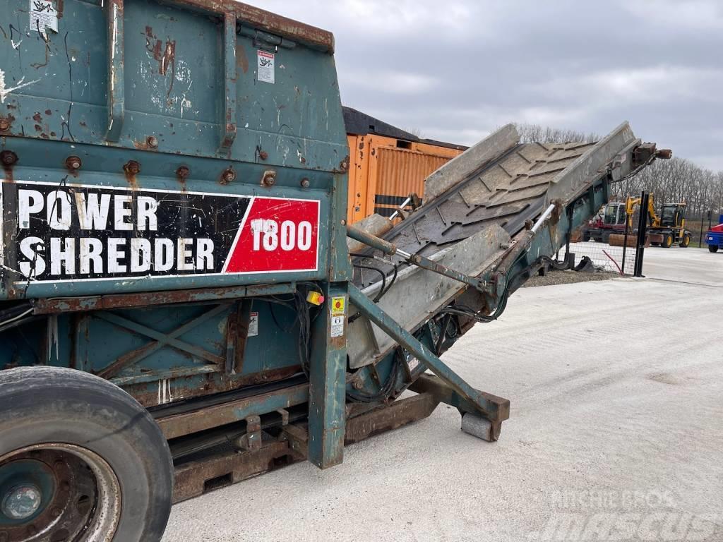 PowerScreen Powershredder 1800 Schredder